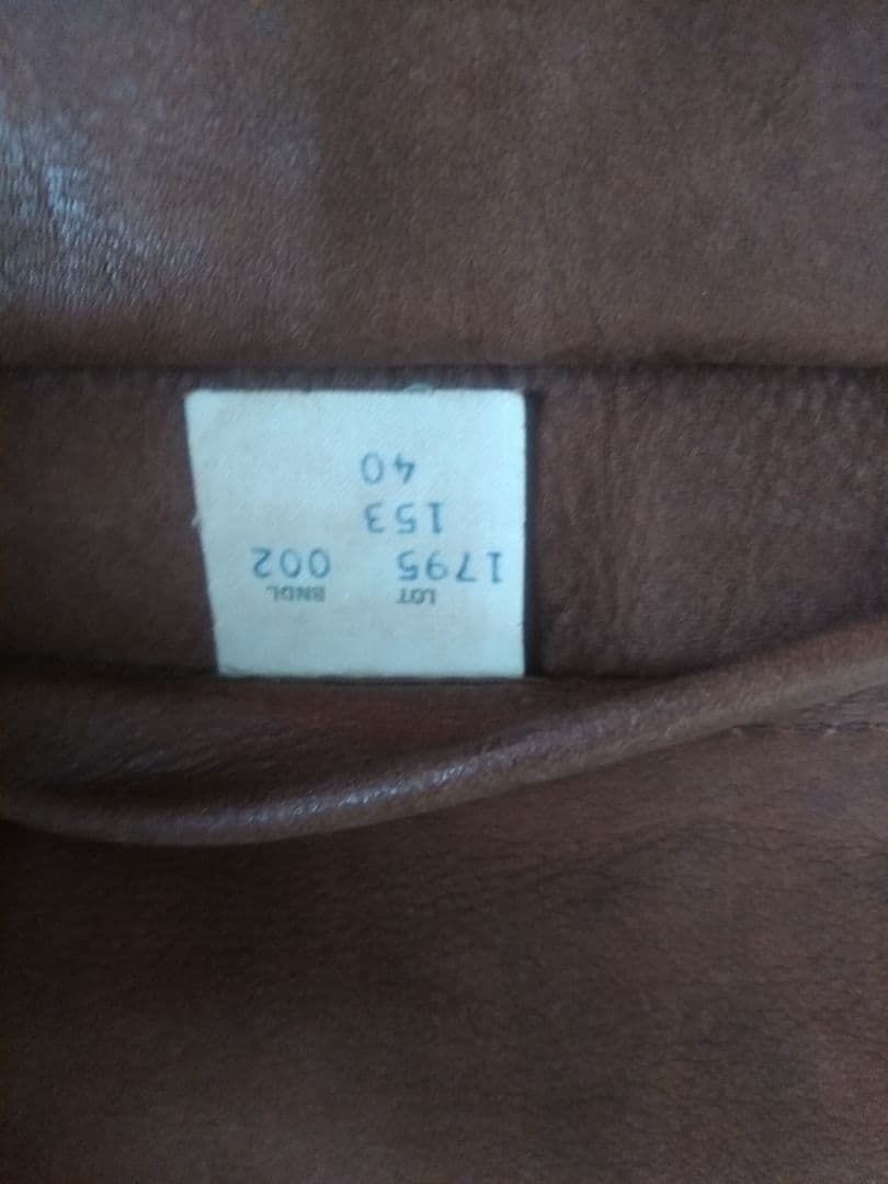 【中古】Schott レザージャケット size40 アメリカ製