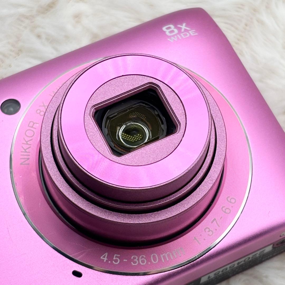Wi-Fi搭載モデル✨ Nikon COOLPIX S3700 ピンク