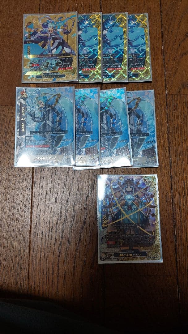 バディファイト 三角水王ミセリア デッキ(スリーブ付き)