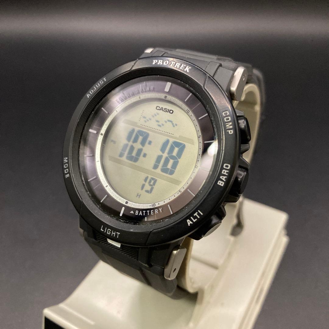 即決 CASIO カシオ PRO TREK タフソーラー 腕時計 PRG-30