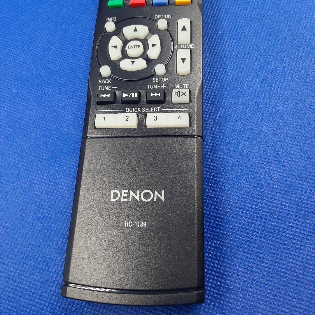 A911　DENON　デノン　リモコン　　RC-1189