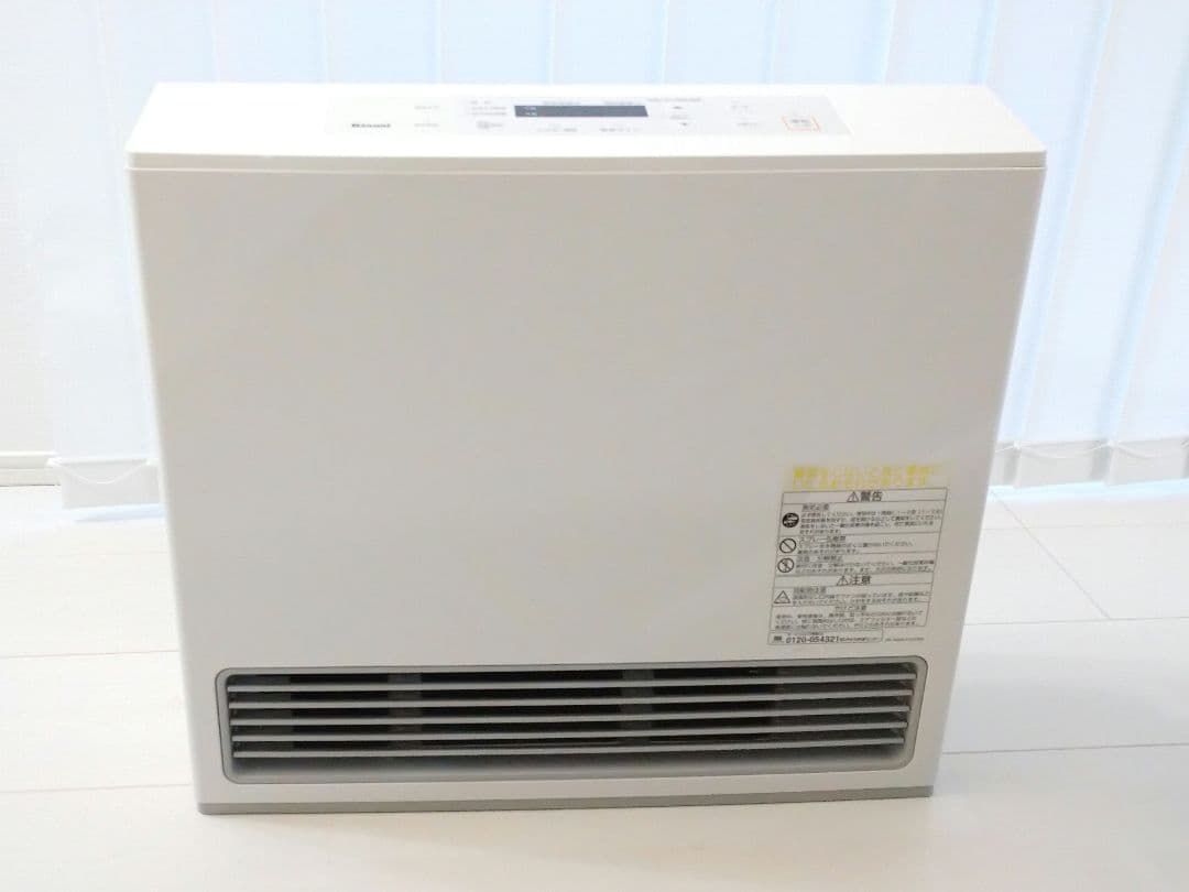 Rinnai ガスファンヒーター ホワイト