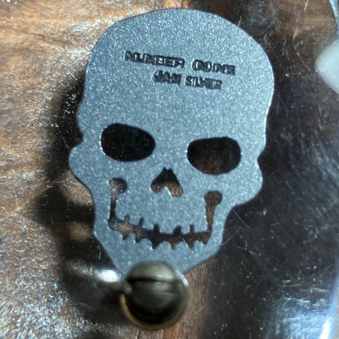 NUMBER (N)INE スカルブローチ　爆珍　ナンバーナイン