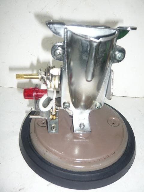 あずき美品　タキイ和裁電化鏝　ランプ付　和裁こて 和裁コテ　　鏝２本付