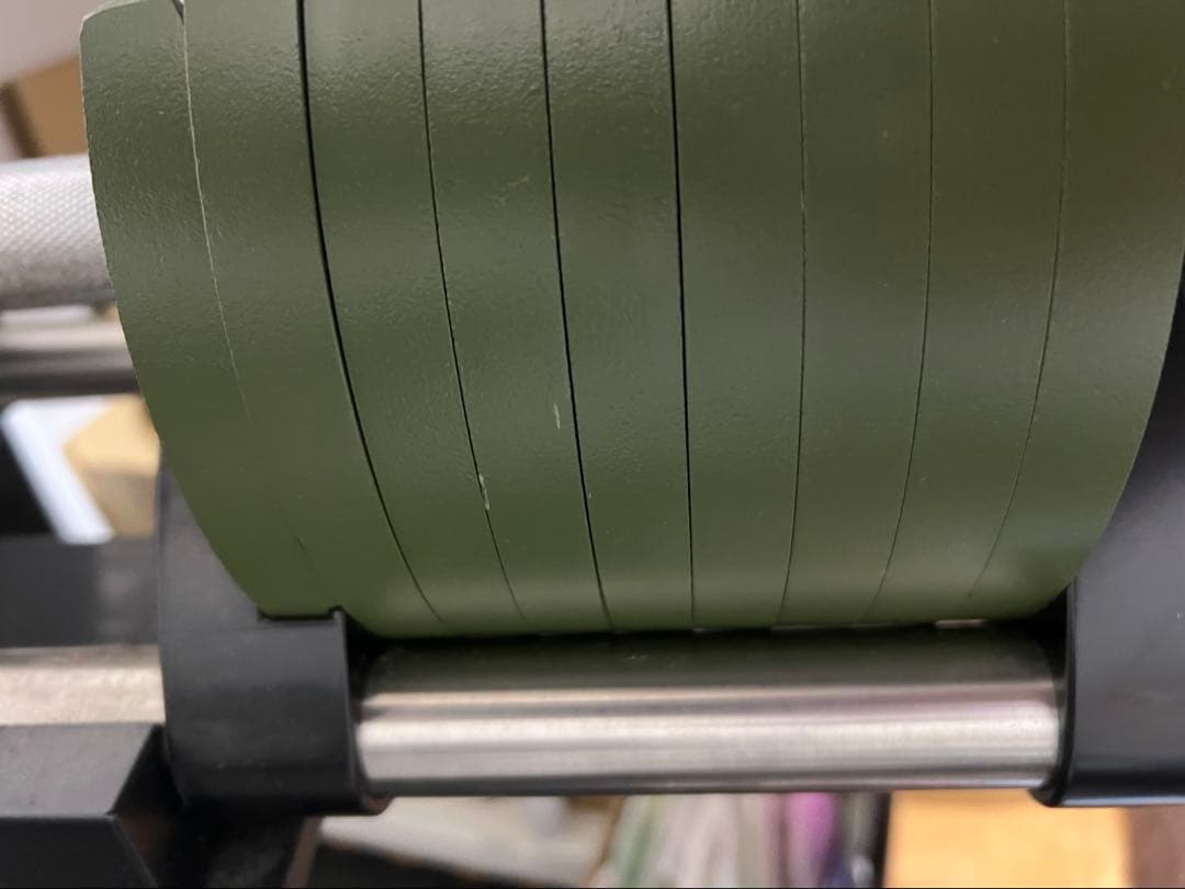 NÜOBELL 232 可変式ダンベル グリーン