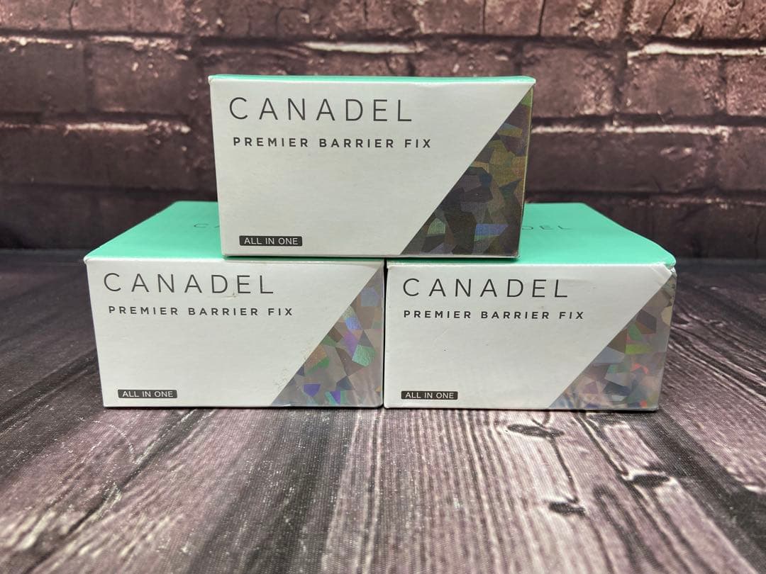 カナデル　プレミアバリアフィックス 58g×3 緑