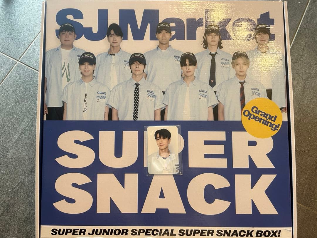 K-POP・アジア SUPER JUNIOR SPECIAL SUPER SNACK BOX