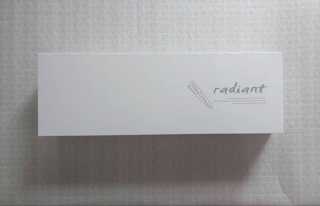 radiant ストレートヘアアイロン　28mm