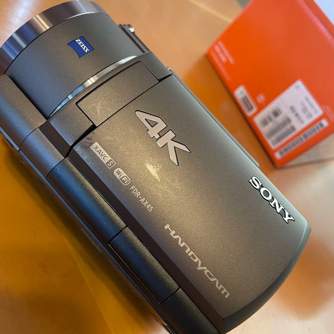 Sony 4K Handycam FDR-AX45 ソニー　ビデオカメラ