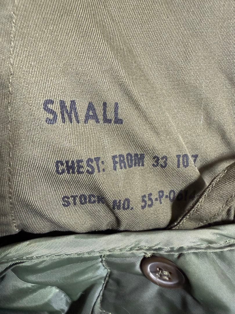 美品！M51 COBRABALL社オリーブグリーン モッズコートSMALL