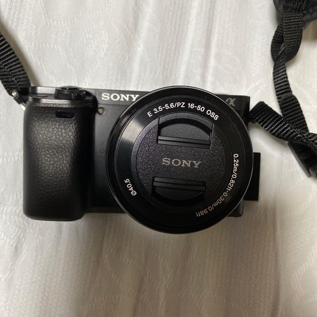 動作確認済み　SONY α6000 ミラーレス一眼 E 16-50mm