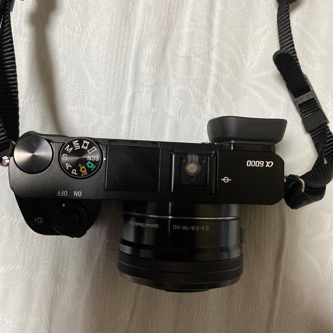動作確認済み　SONY α6000 ミラーレス一眼 E 16-50mm