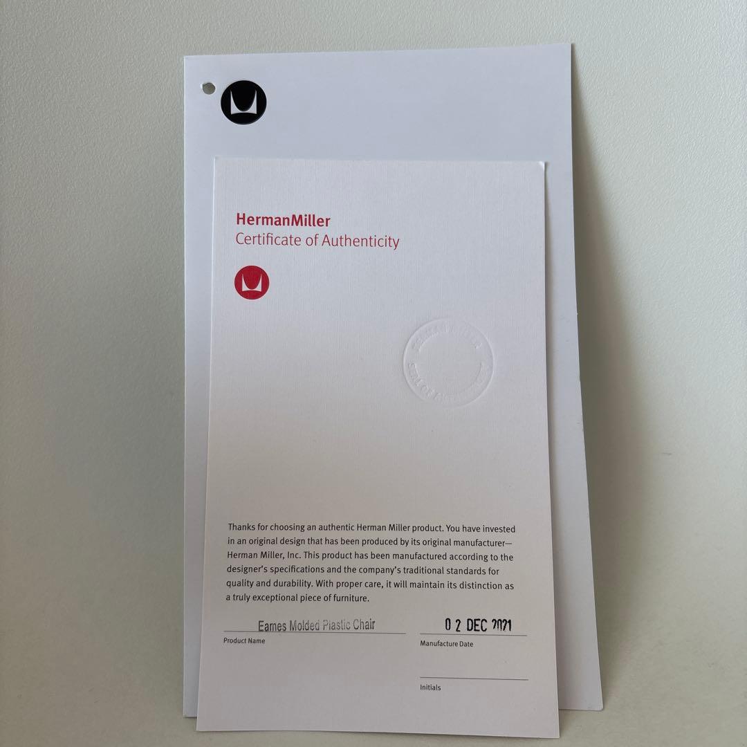 正規品 EAMES SHELL CHAIR harmanmiller