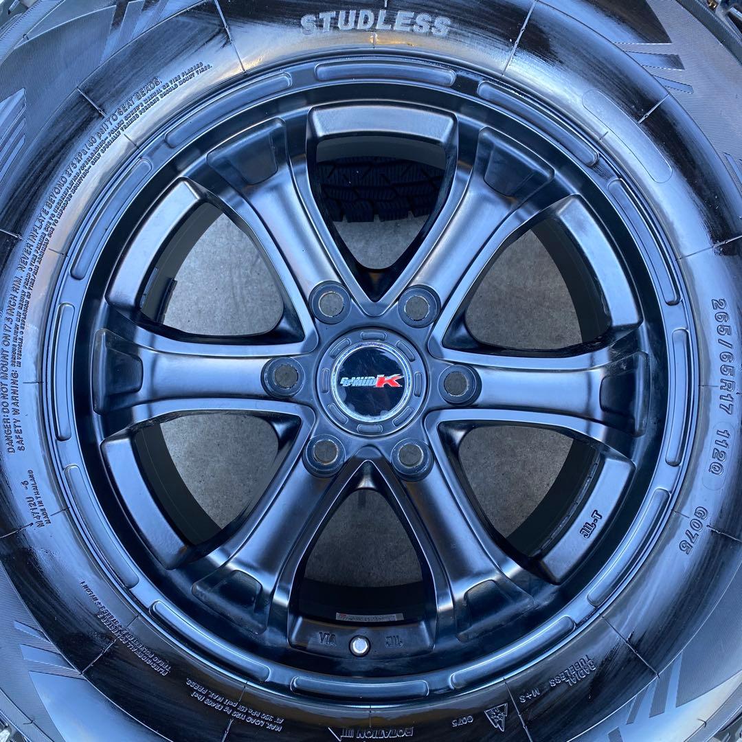中古バリ溝‼️ヨコハマスタッドレスセット265/65R17 プラド、ハイラックス
