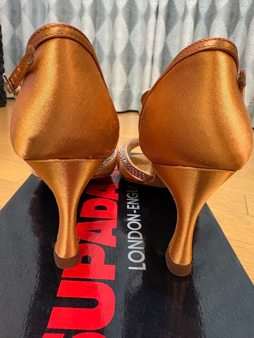 【良品】SUPADANCE ラテン 社交ダンス レディース シューズ