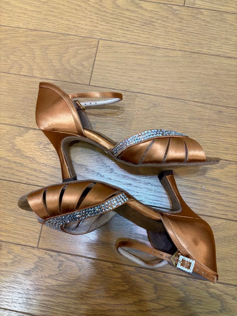 【良品】SUPADANCE ラテン 社交ダンス レディース シューズ