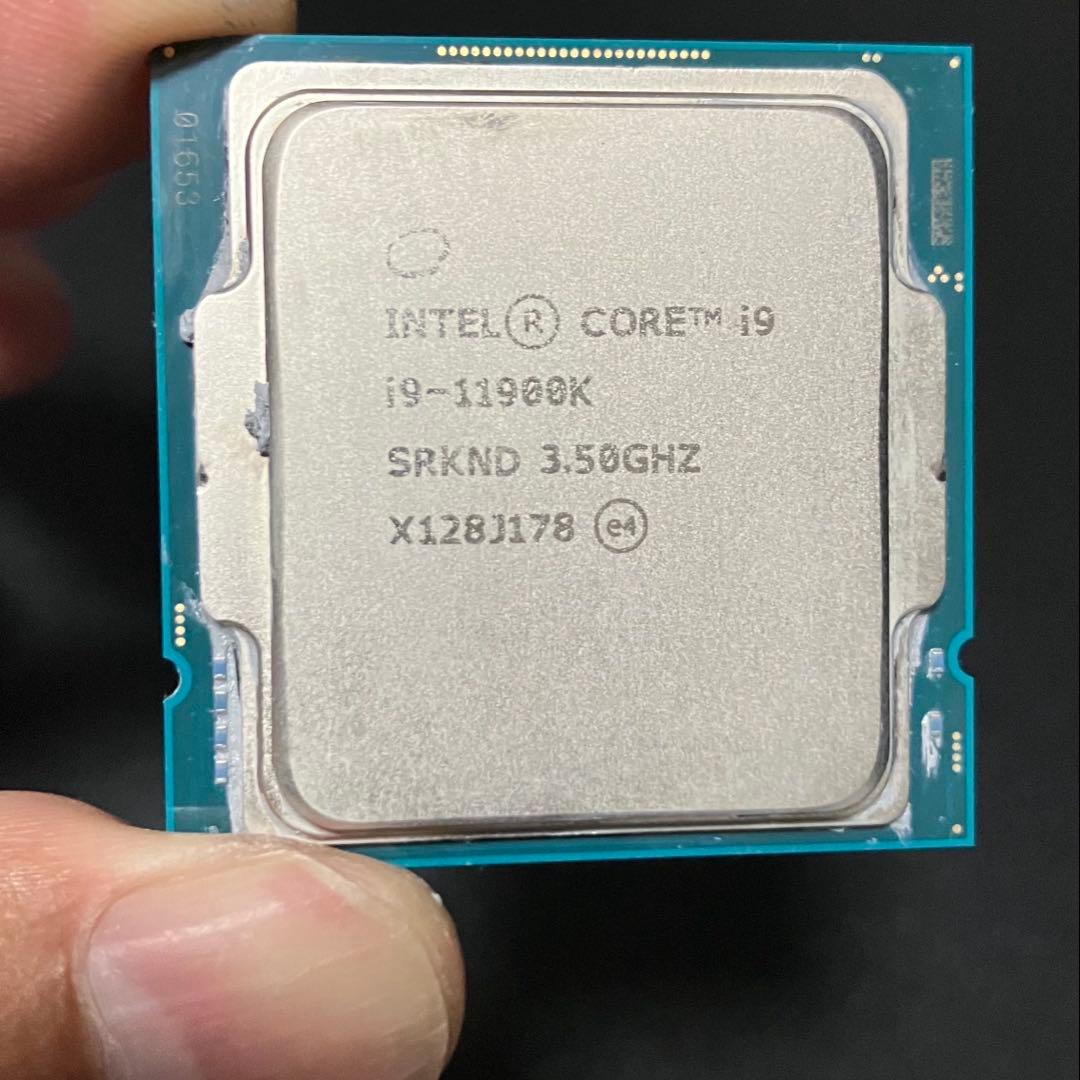 Intel Core i9-11900K CPU 動作確認済み