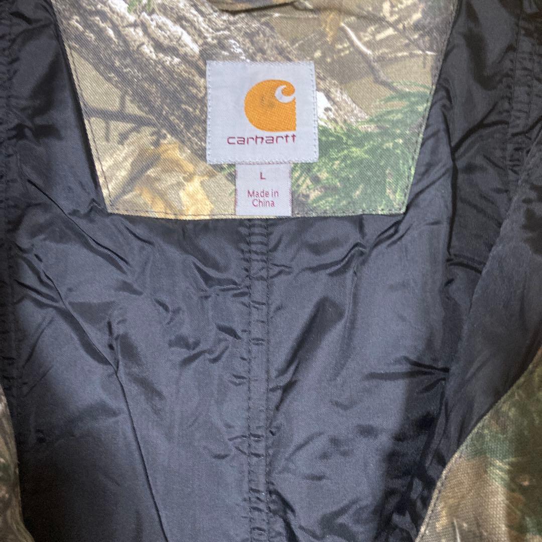 Carhartt 迷彩 リアルツリ　ベスト L