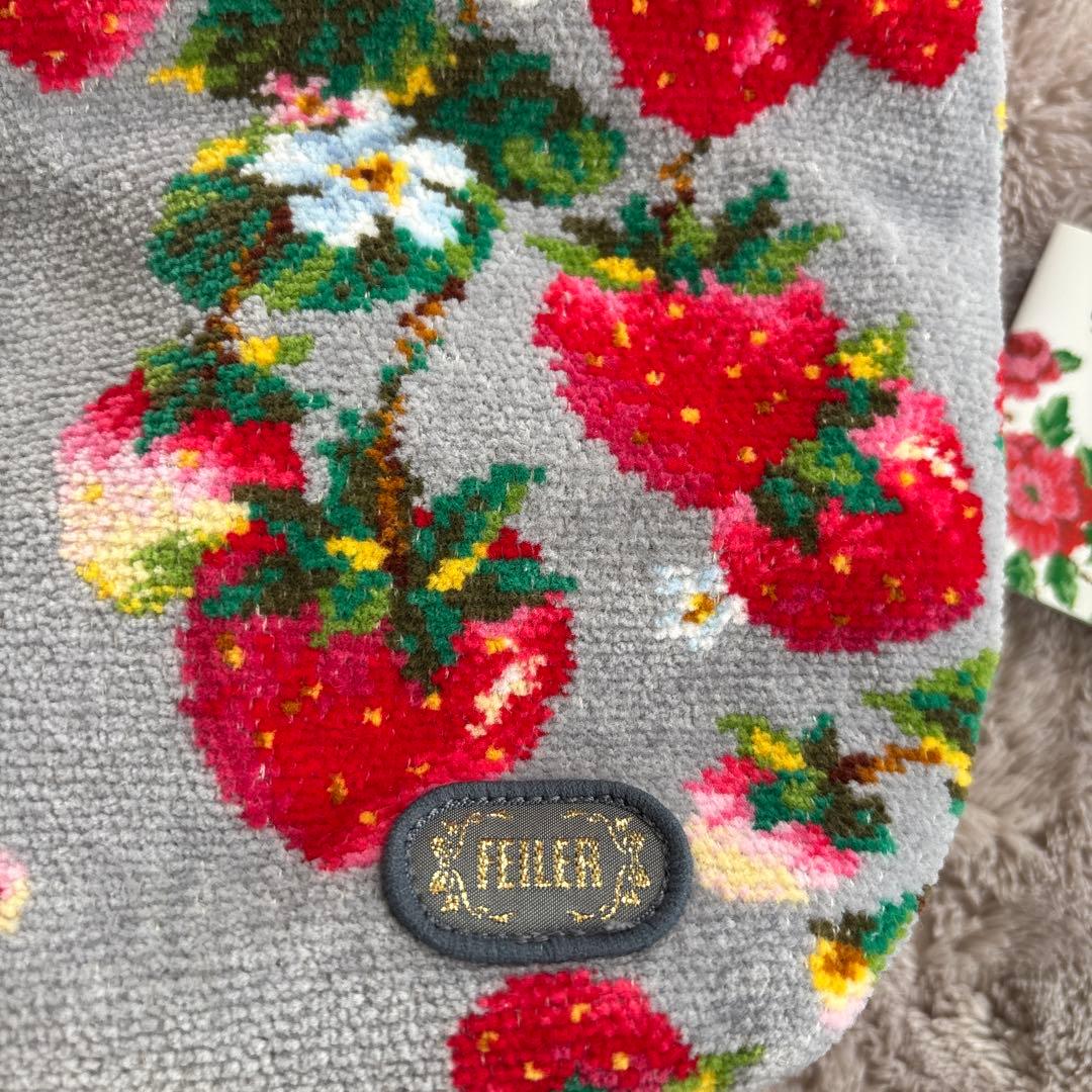 ♡*♡様 フェイラーハンドバッグ　ほぼ未使用　いちごデザイン　ストロベリーフェイ