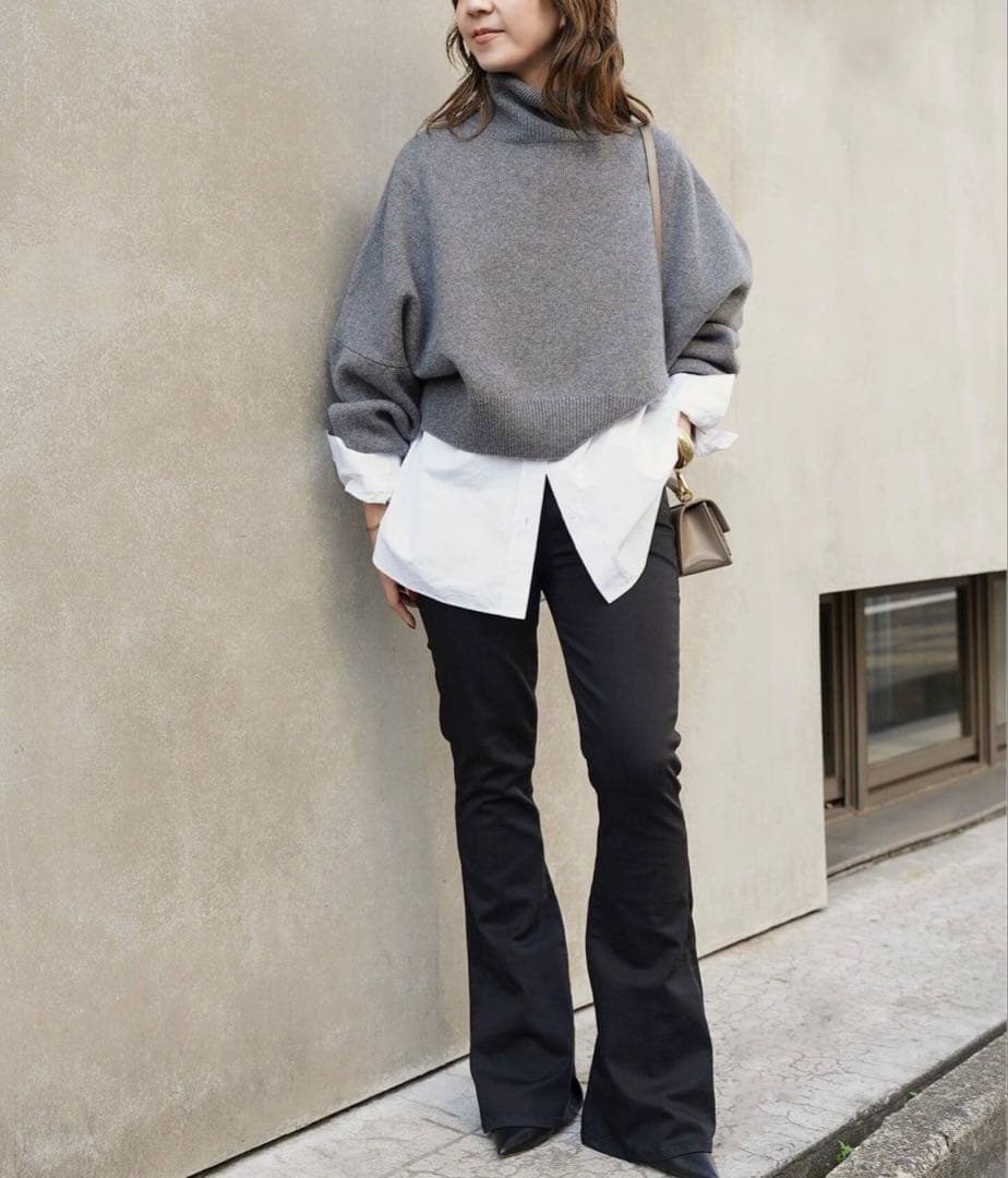 【1/21まで】R2W CROP TURTLE KNIT 新品未使用