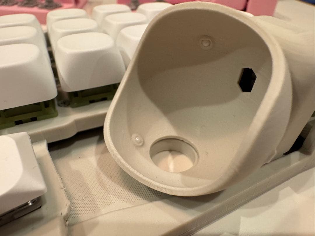 M*☆様 【新品】keyball39 マットボーンホワイト　完成品