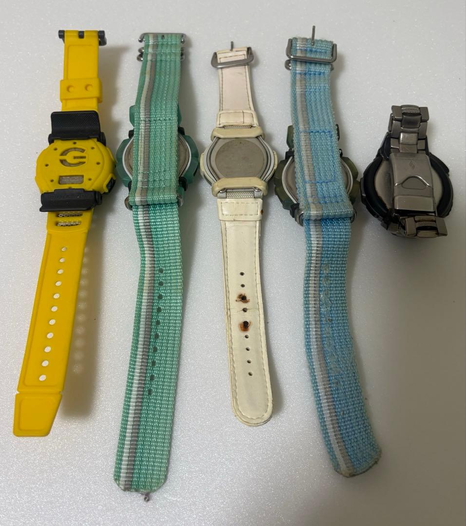 D*a様 ジャンク扱い　CASIO G-SHOCK など5点