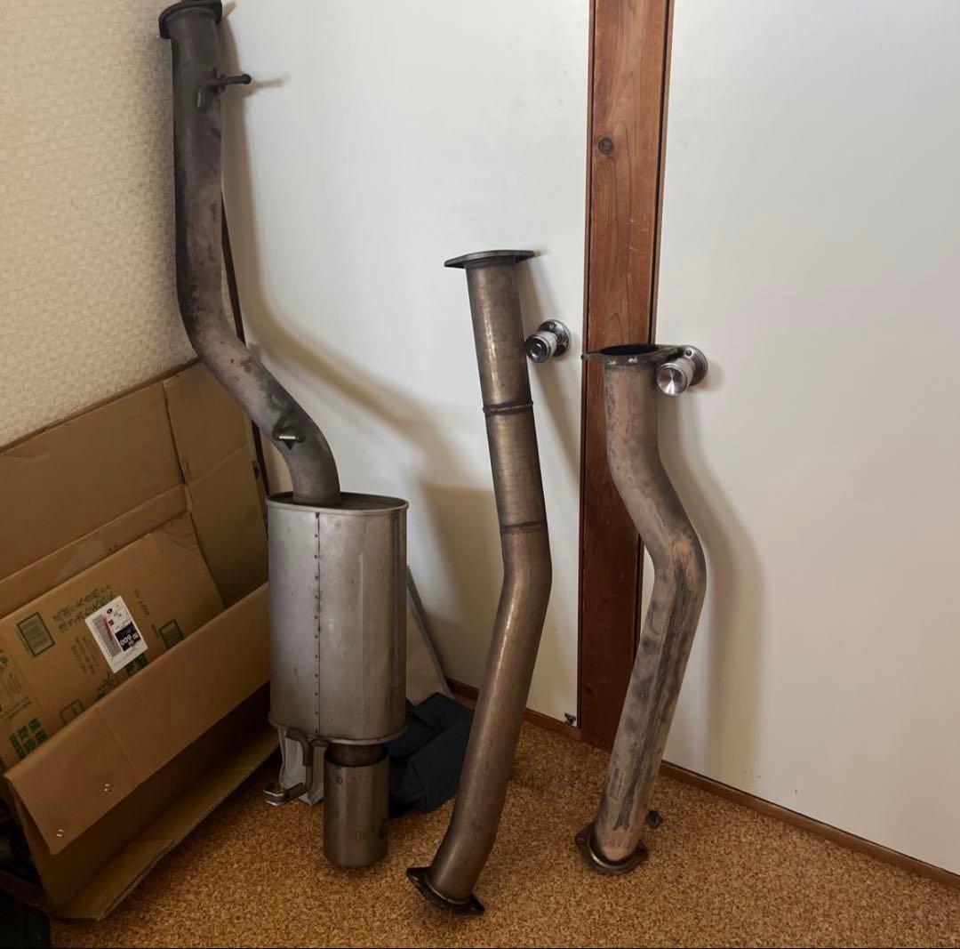 jzx100柿本改砲弾マフラー