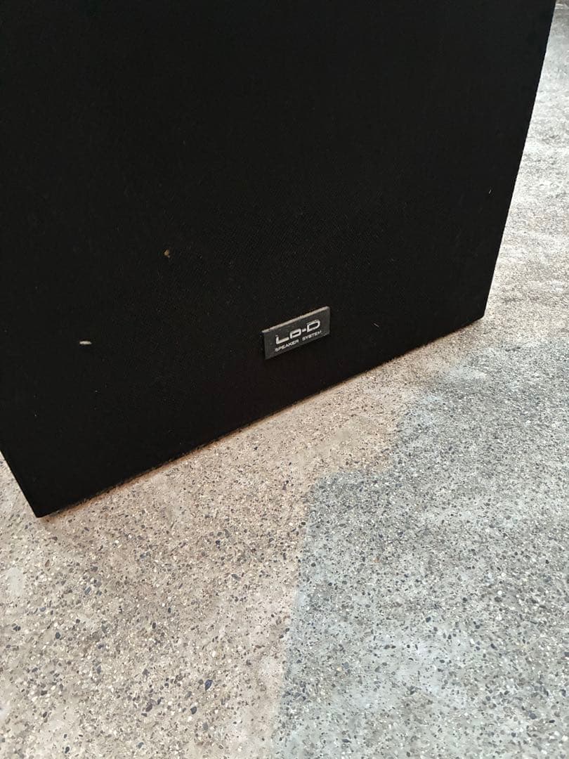Lo-D ブラックタワースピーカー 2台セット　引き取り限定　三重県伊勢市