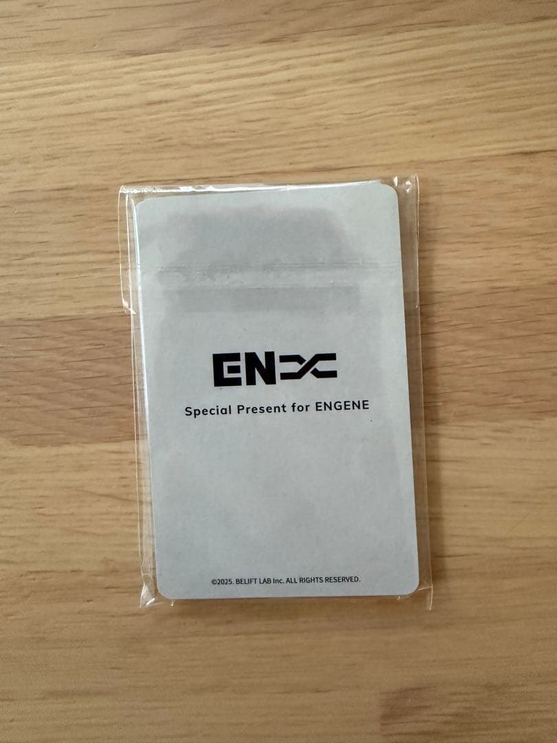 ENHYPEN アンケートトレカ2025 ヒスン