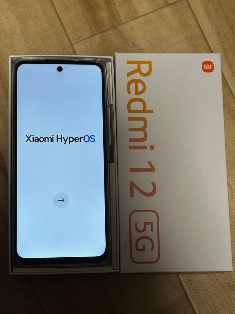 Redmi 12 5G ライトブルー 128GB 本体