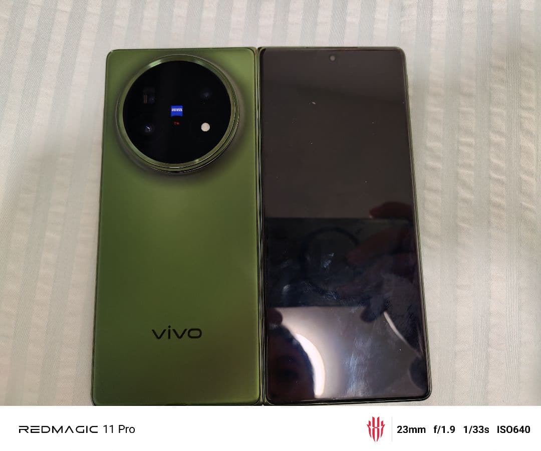 vivo x fold5 グリーン折りたたみ式 16+512g 大陸版