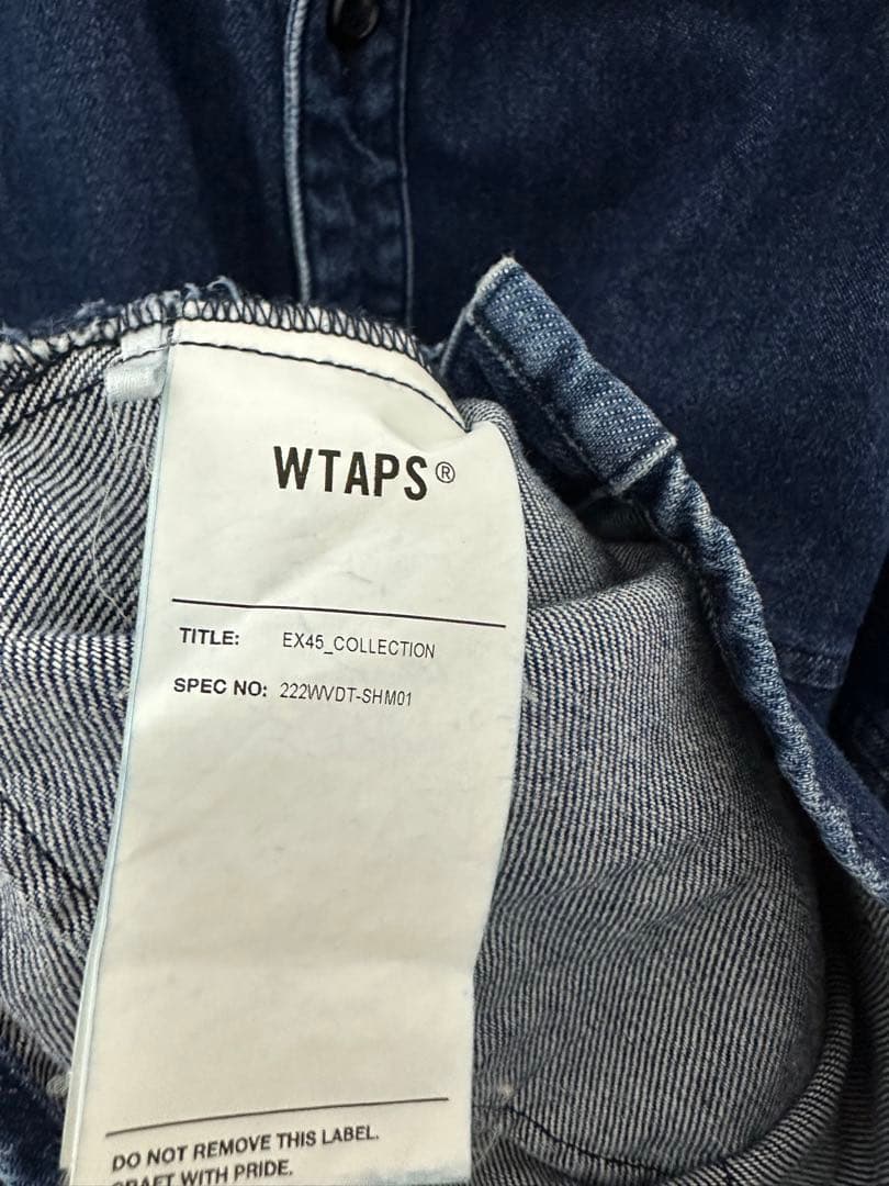 トップス WTAPS WCPO 01 / LS / COTTON. DENIM