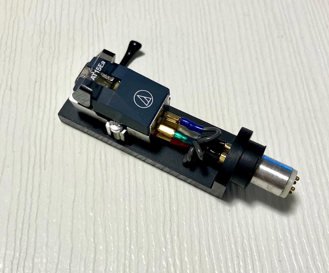 【美品・動作品】audio-technica　 AT-15Ea/G　ケース付