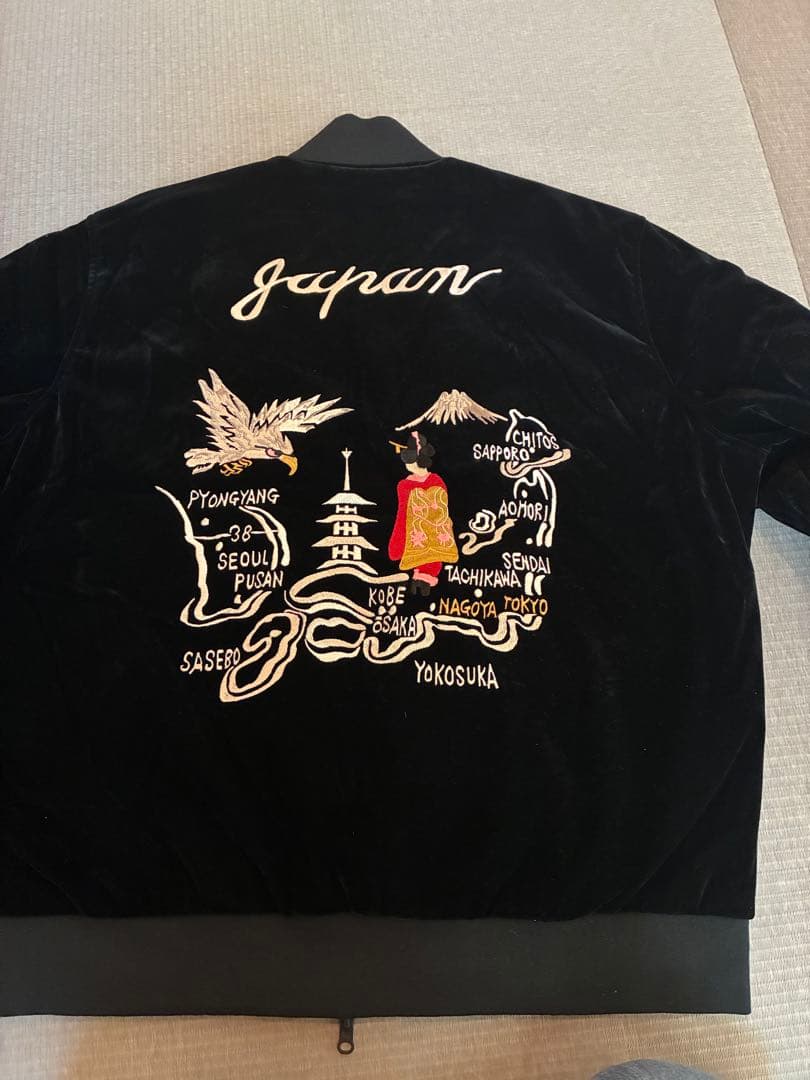 TAION スカジャン　リバーシブルダウン