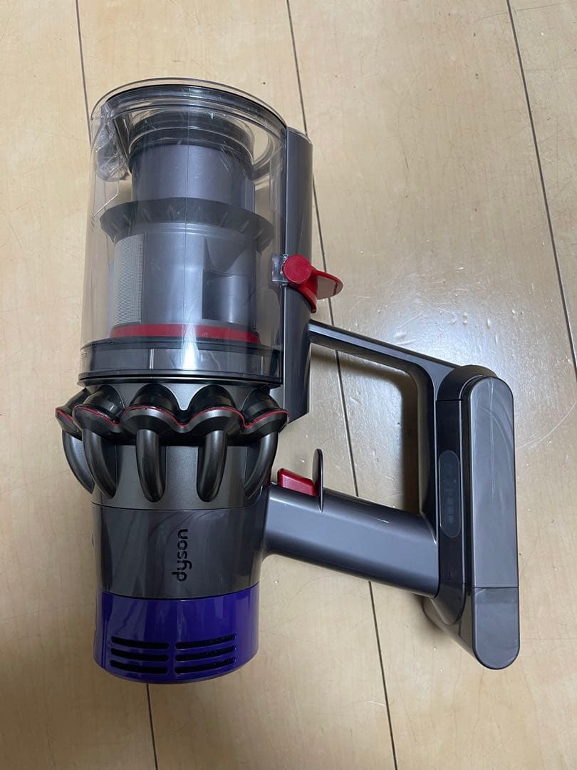 【美品】dyson V10 SV12　純正フロアドック付　エコーモード69分