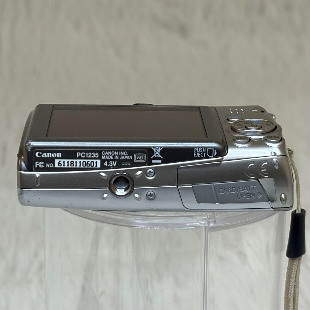 Canon IXY 810IS PC1235 充電器　箱 コンデジ　動作品