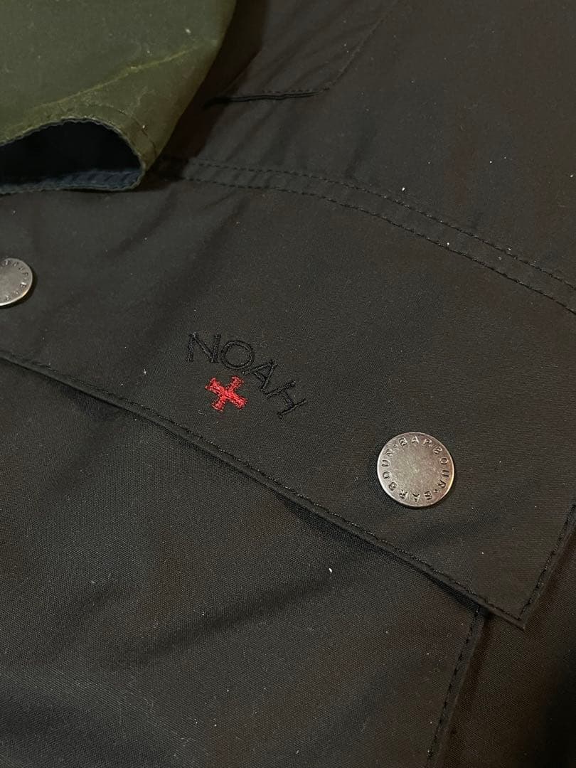 ゲジヒト専用Barbour NOAH コラボ Wax Beaufort サイズM