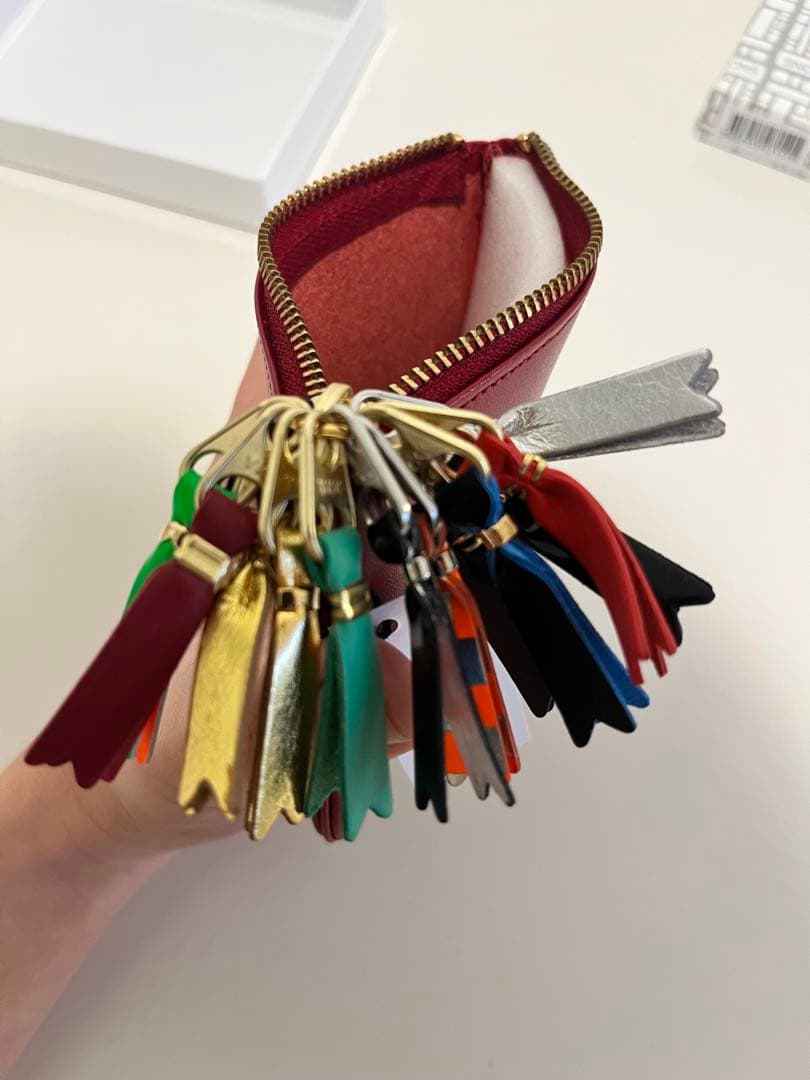 comme des garçons wallet ホリデーコレクション　ポーチ