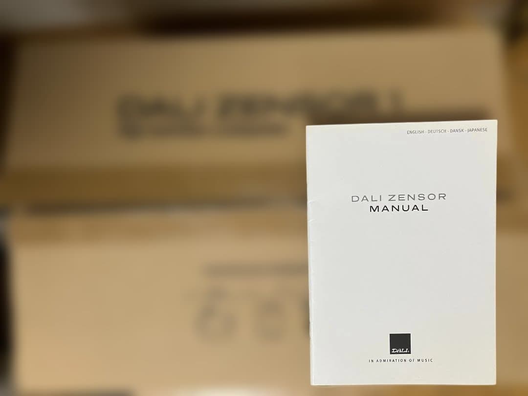 M*N様 DALI ZENSOR 1 ブラック スピーカー (ブックシェルフ型)