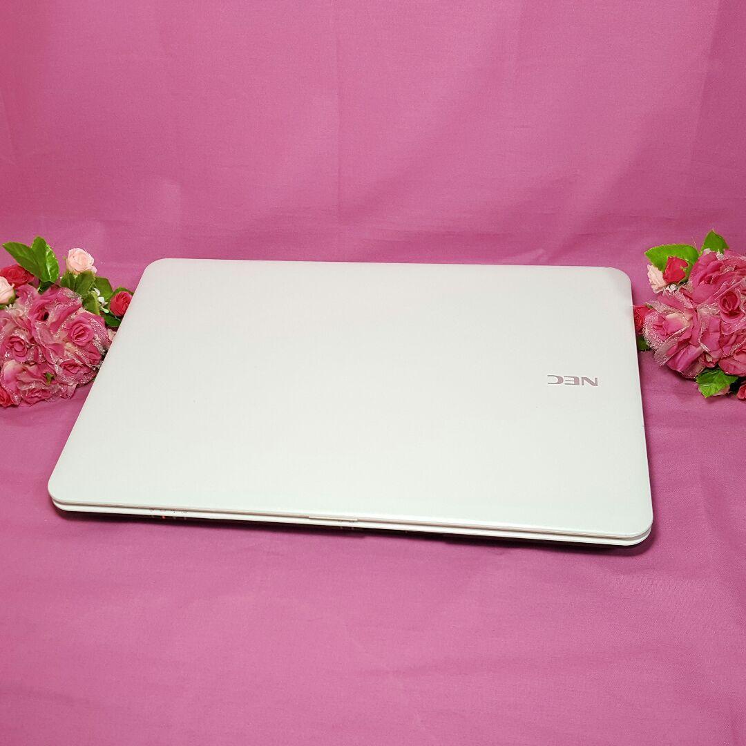 最新Windows10♦ホワイトLaVie♦大容量HDD♦メモリ4G♦テンキ♦