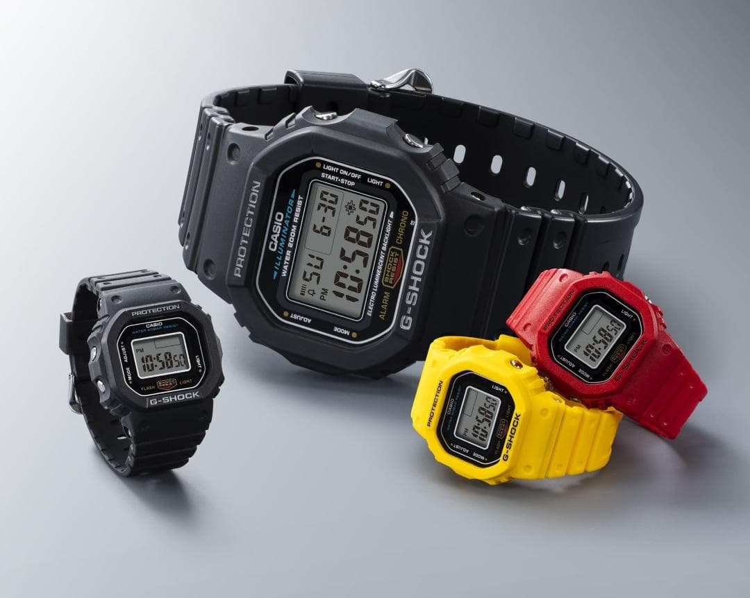 CASIO G-SHOCK nano DWN-5600-9JR イエロー 新品