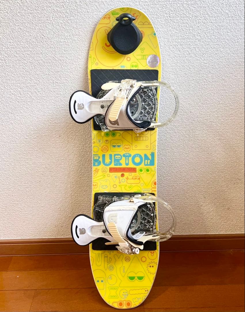 r*.様 BURTON バートン　子供用80cm ビンディング付き　フルバートン