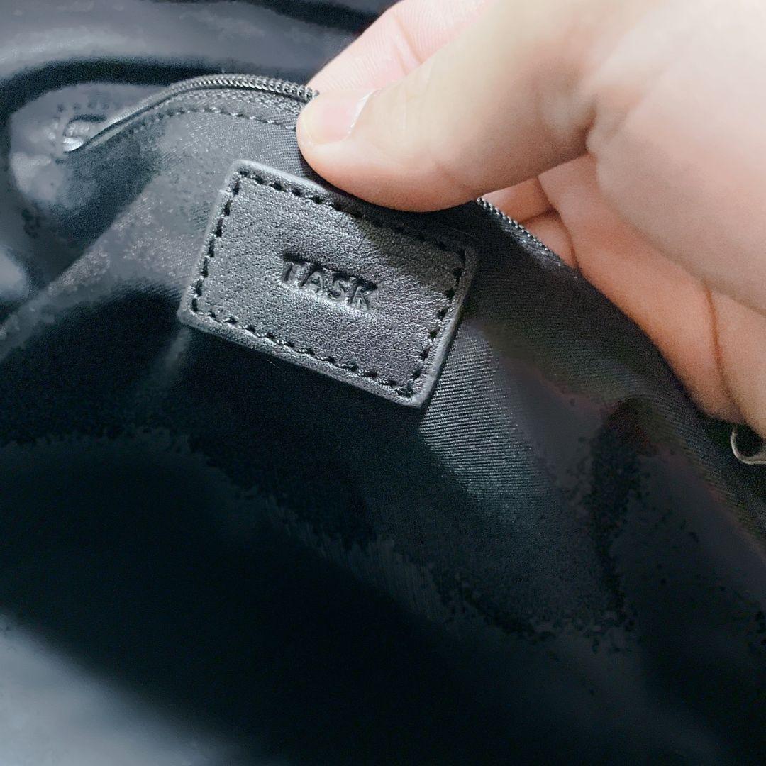 タスク ブラック トートバッグ メンズ ショルダーバッグ ツーウェイ 大容量