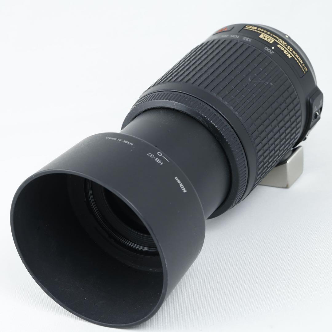 201★ ニコン用 NIKON用 望遠レンズ AF-S55-200VR