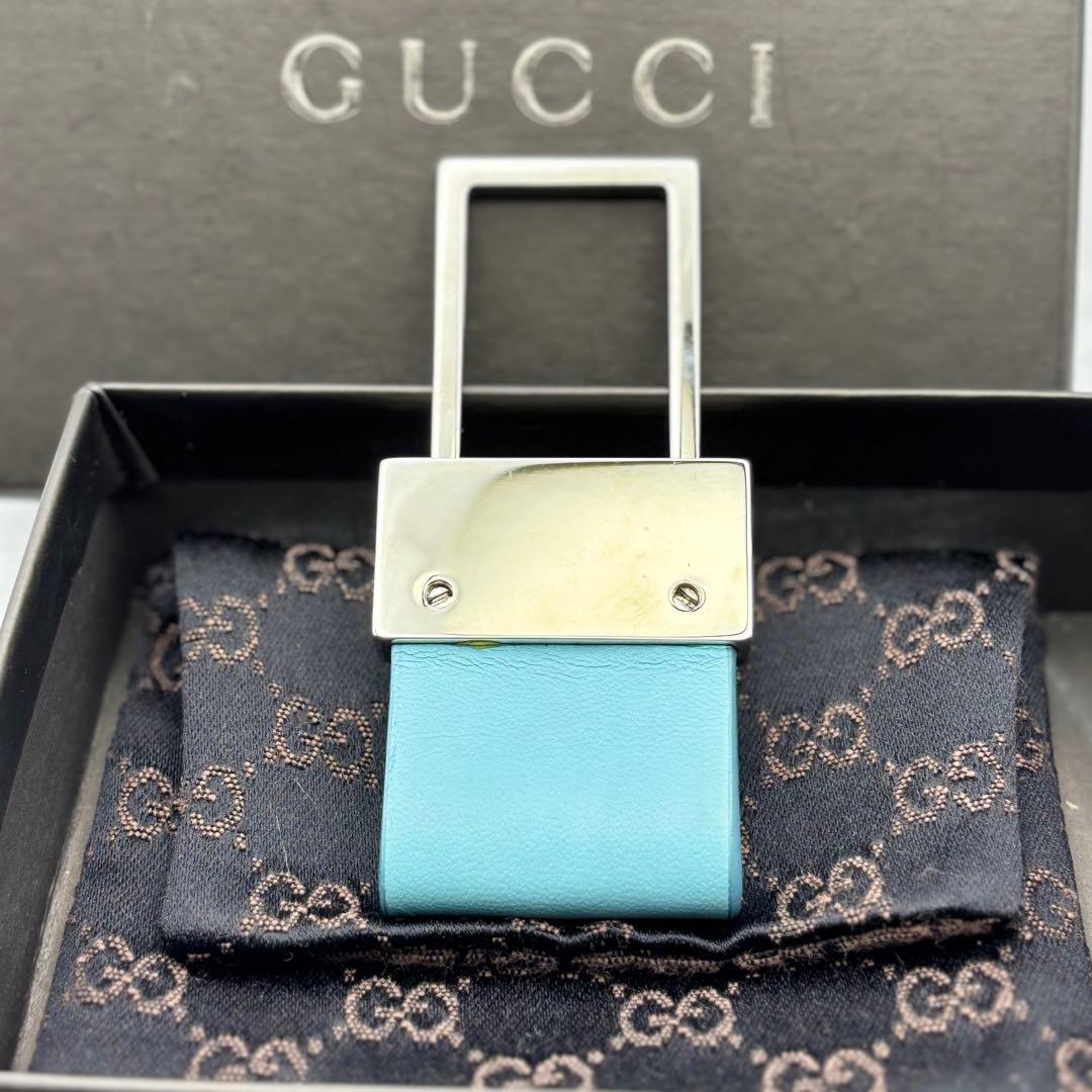 【極美品】GUCCI グッチ キーホルダー キーリング チャーム 海外限定