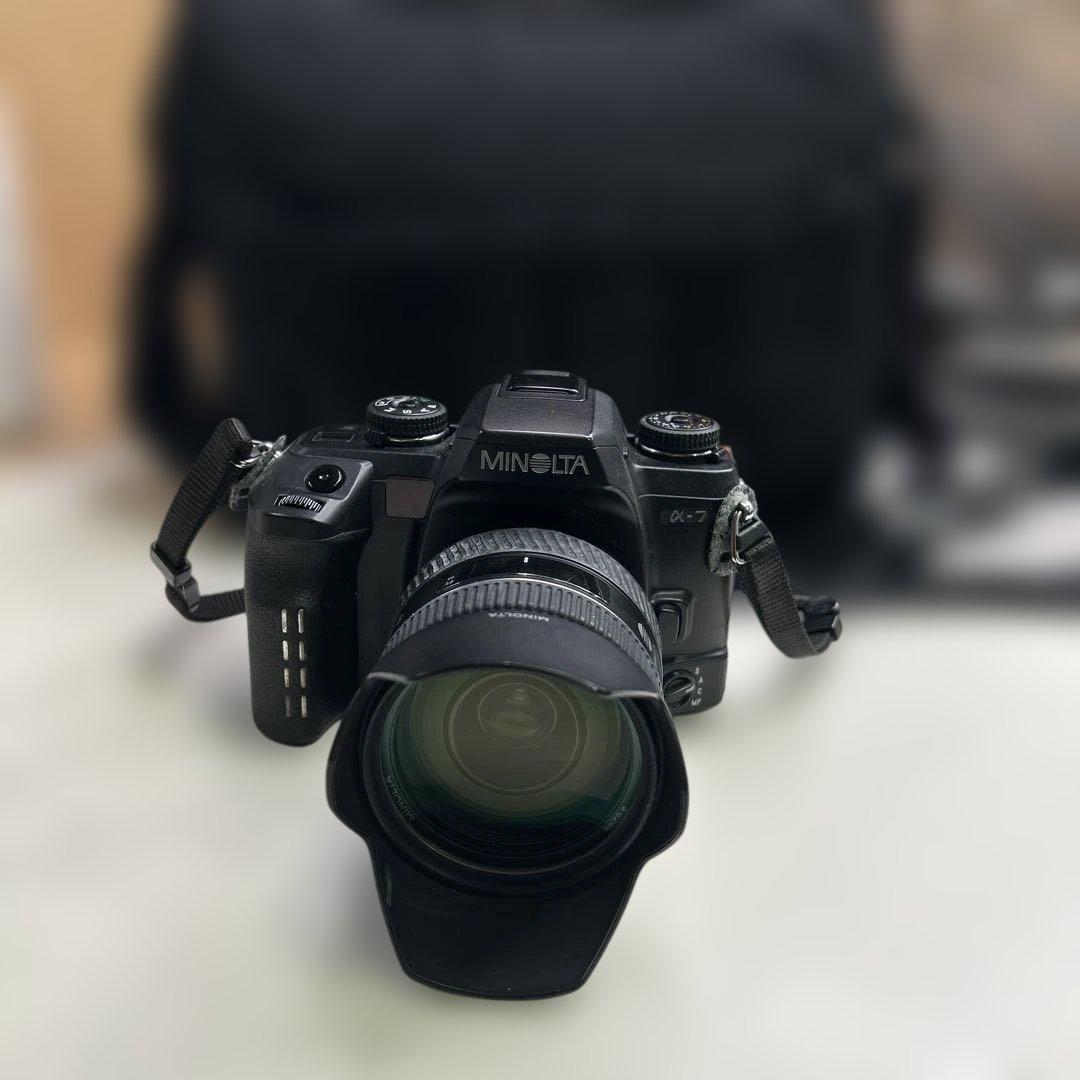 6754 【ジャンク】MINOLTA α-7 フィルム一眼レフカメラ
