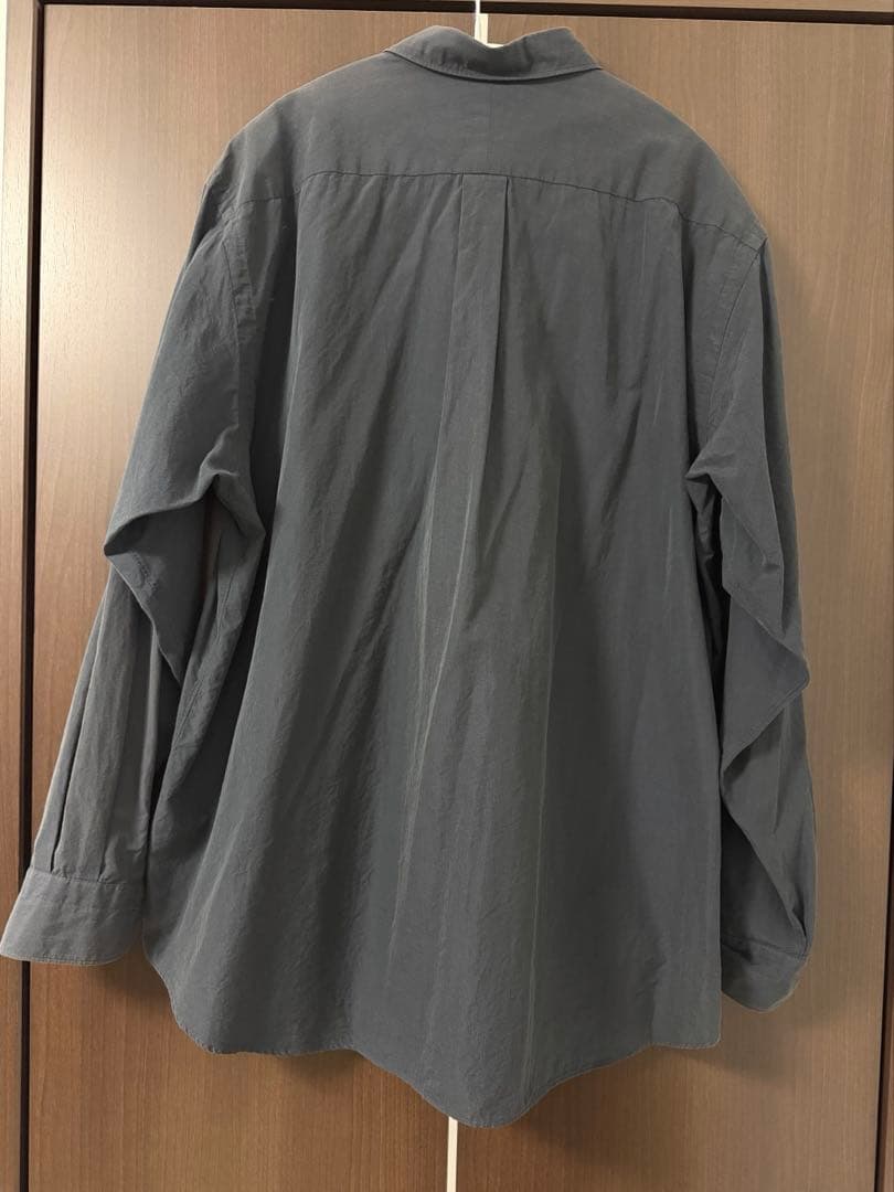 comoli シャツ　新型　サイズ1 ネイビー