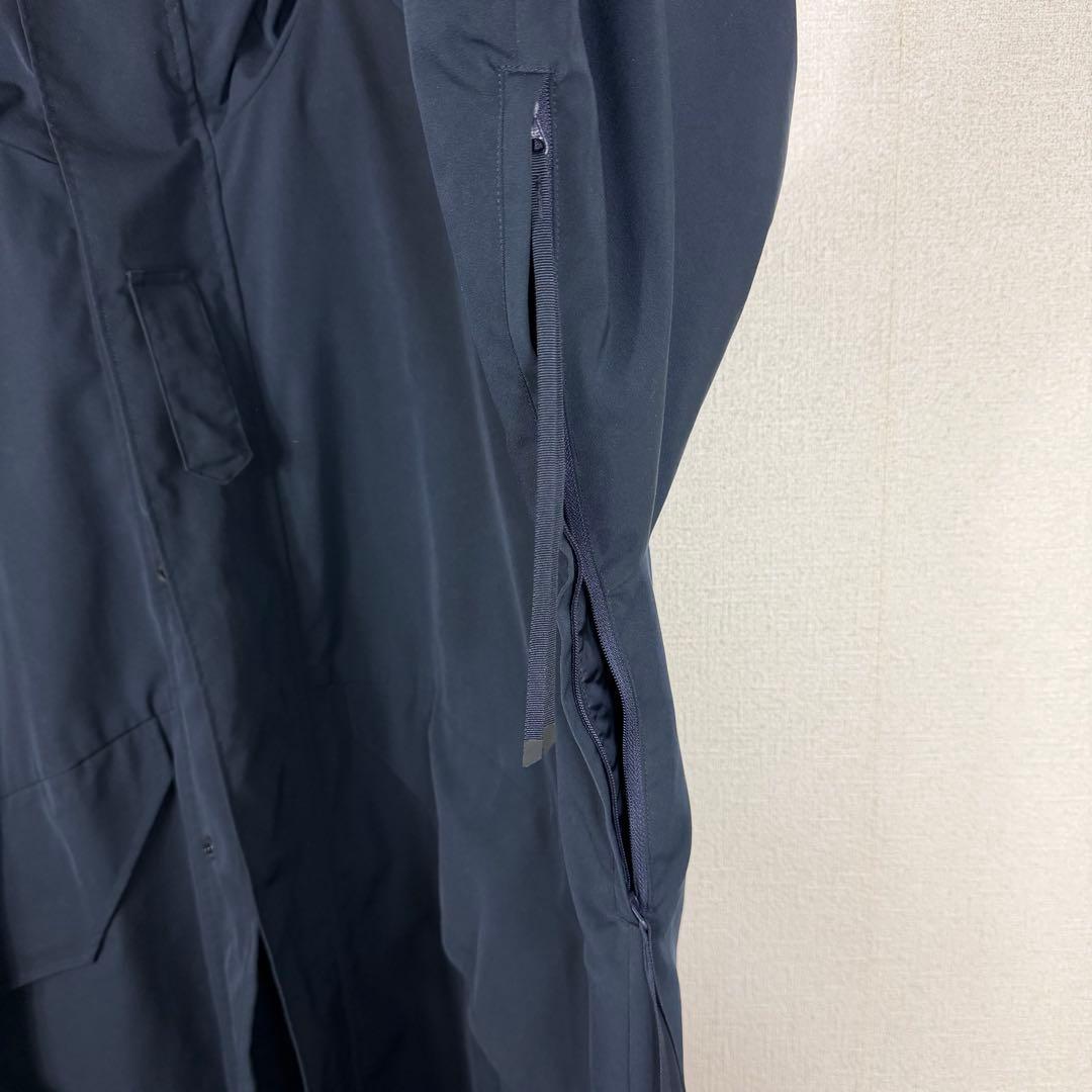 ジャケット・アウター HYKE BIOTOP TASLAN TWILL SHELL COAT EX