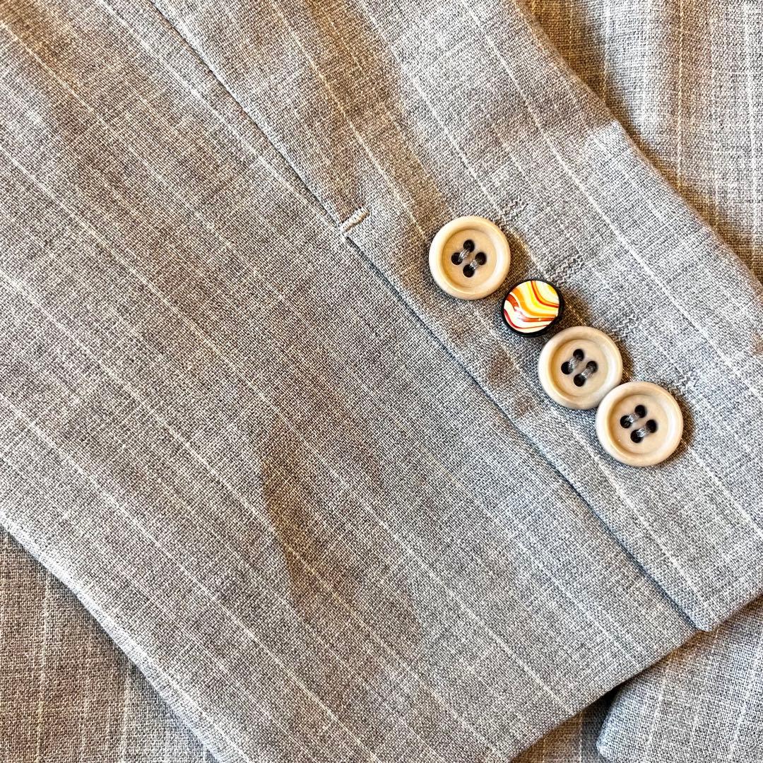 Paul Smith BLACK LABEL　パンツスーツ　裏総柄　グレー　40