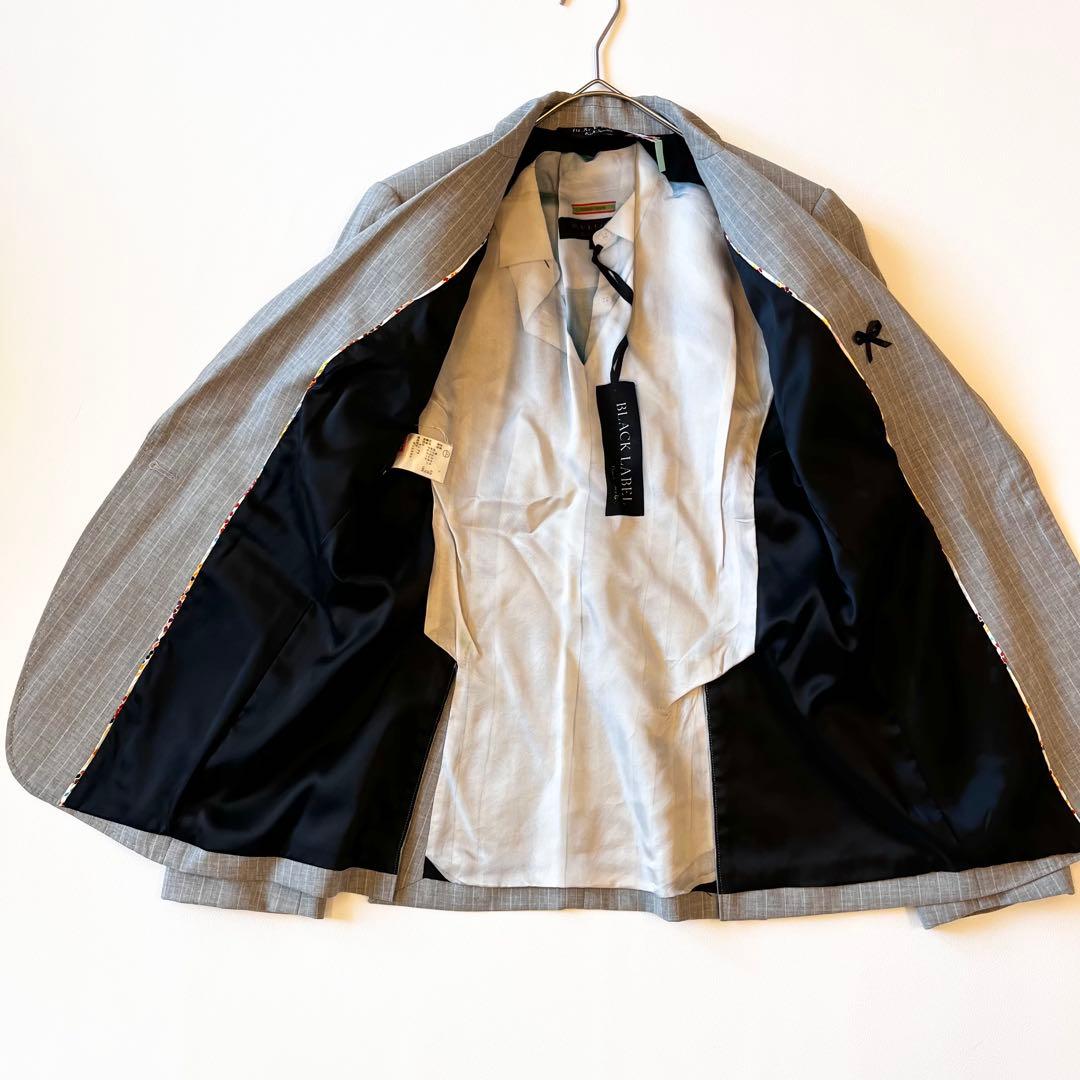 Paul Smith BLACK LABEL　パンツスーツ　裏総柄　グレー　40